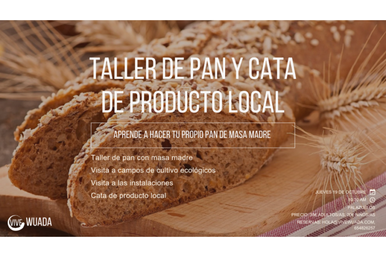 Taller de pan y cata de producto local